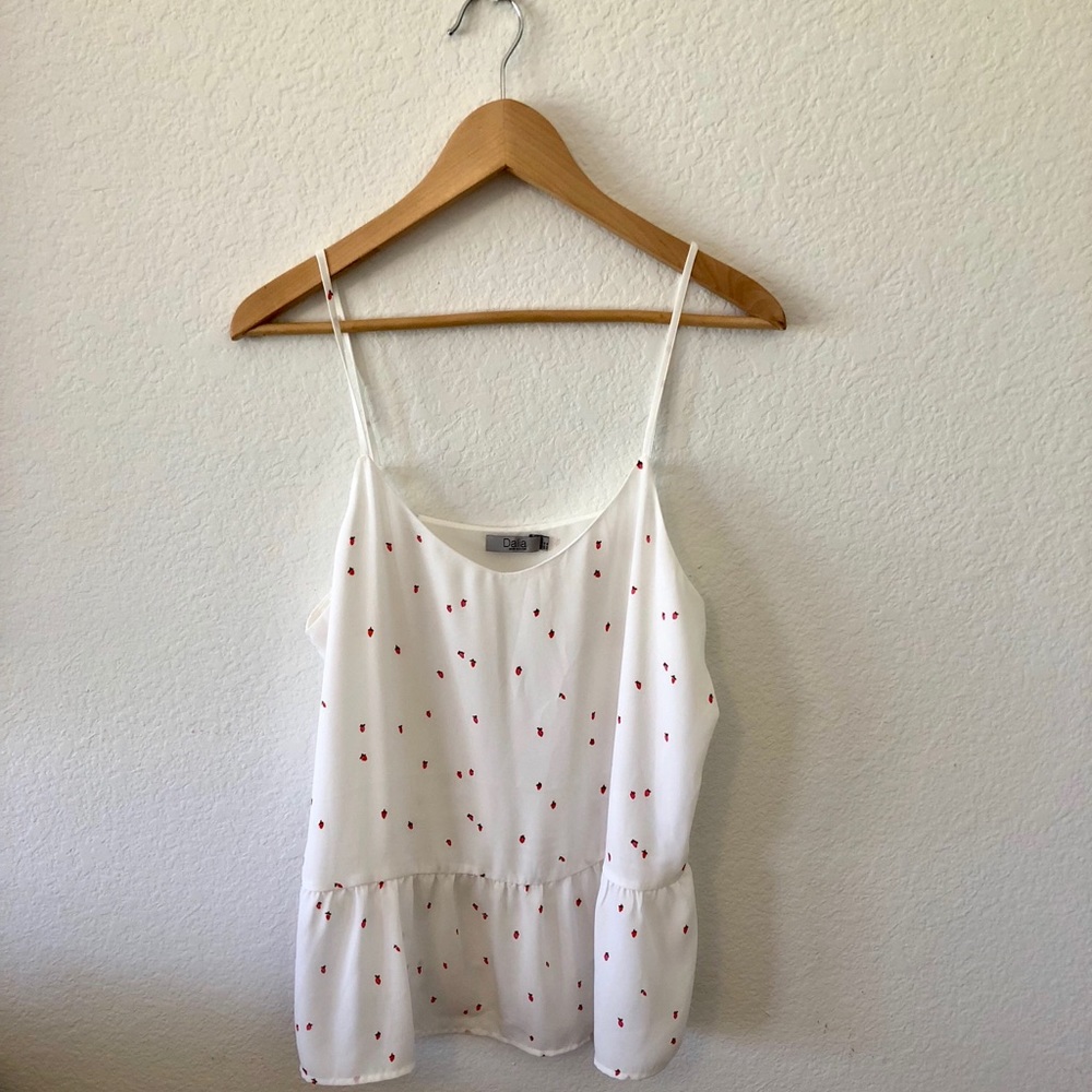 Dalia Peplum Tank